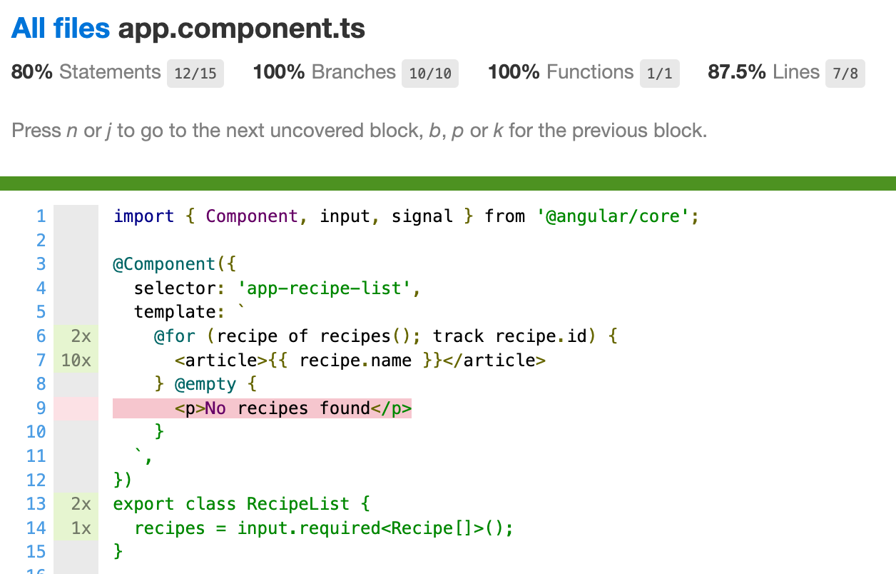 The Missing Ingredient for Angular Template Code Coverage and Future-Proof Testing