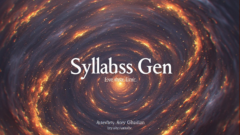 Syllabus Gen