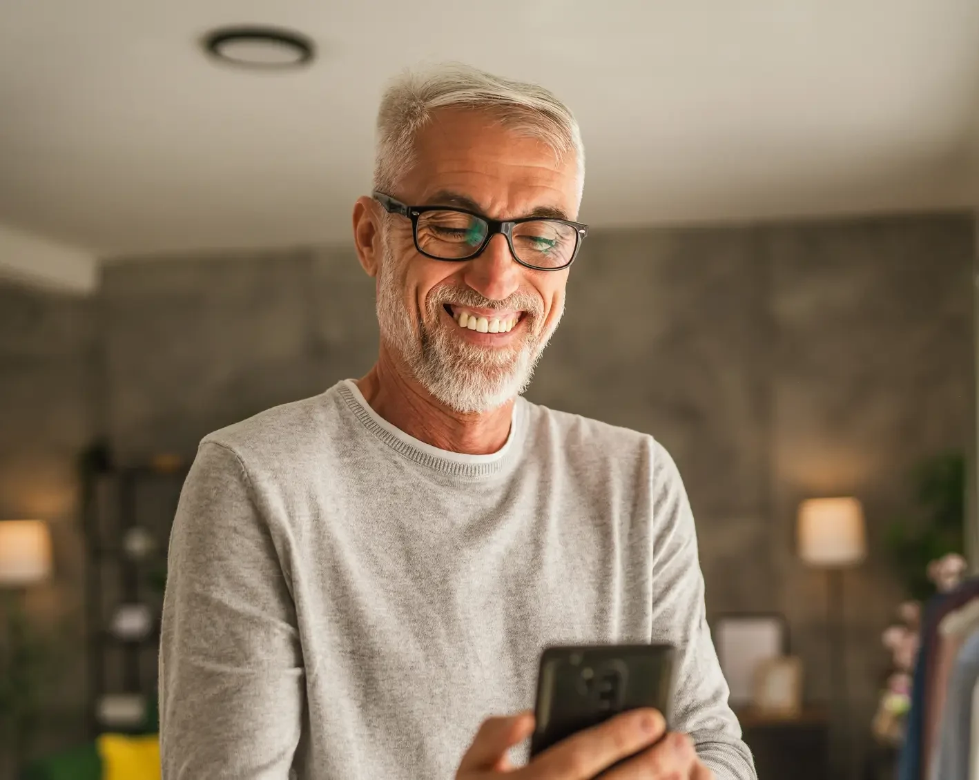 man happy about erisa compliance