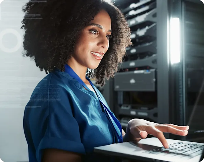 Image with a video play icon