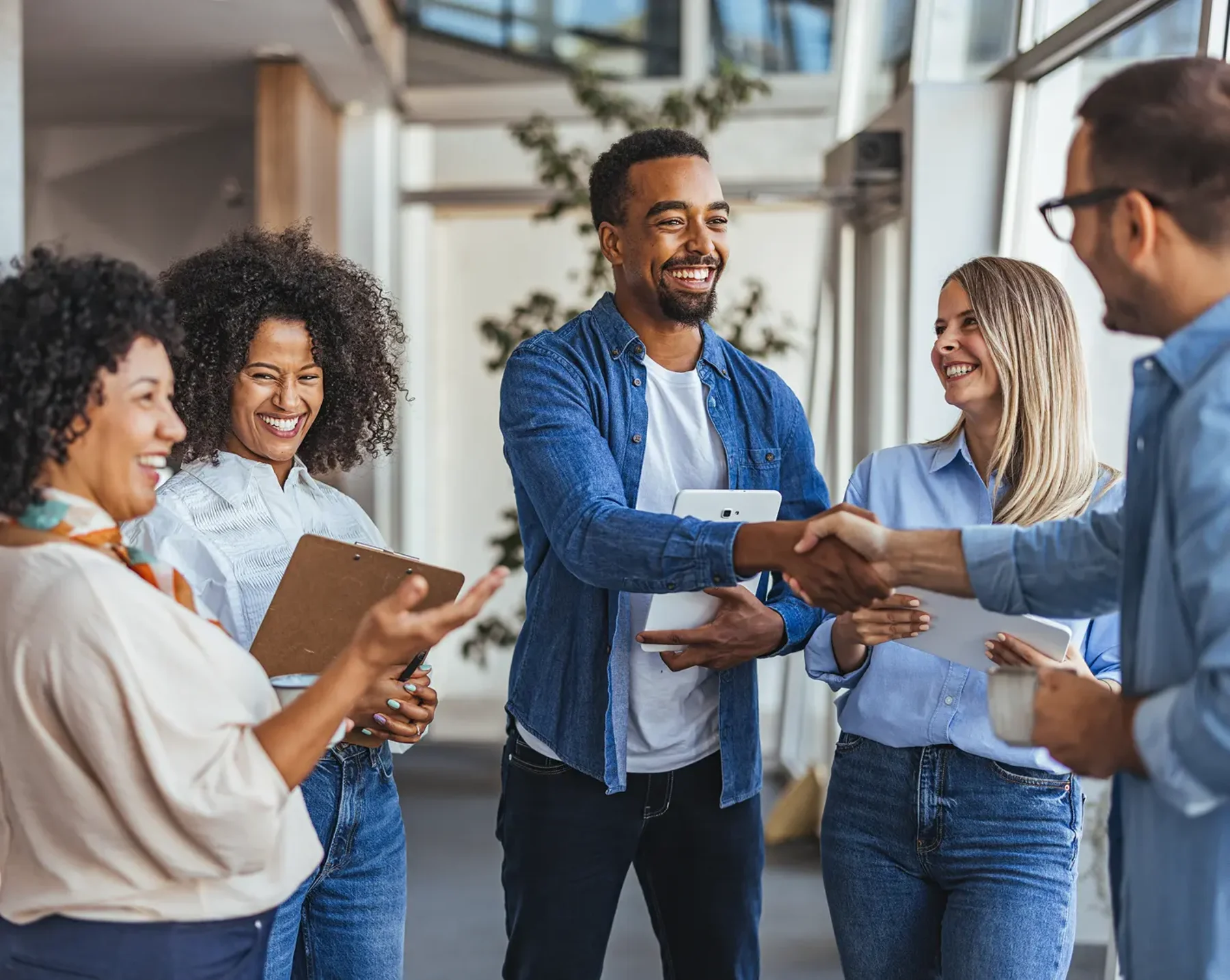 employee getting feedback about job performance