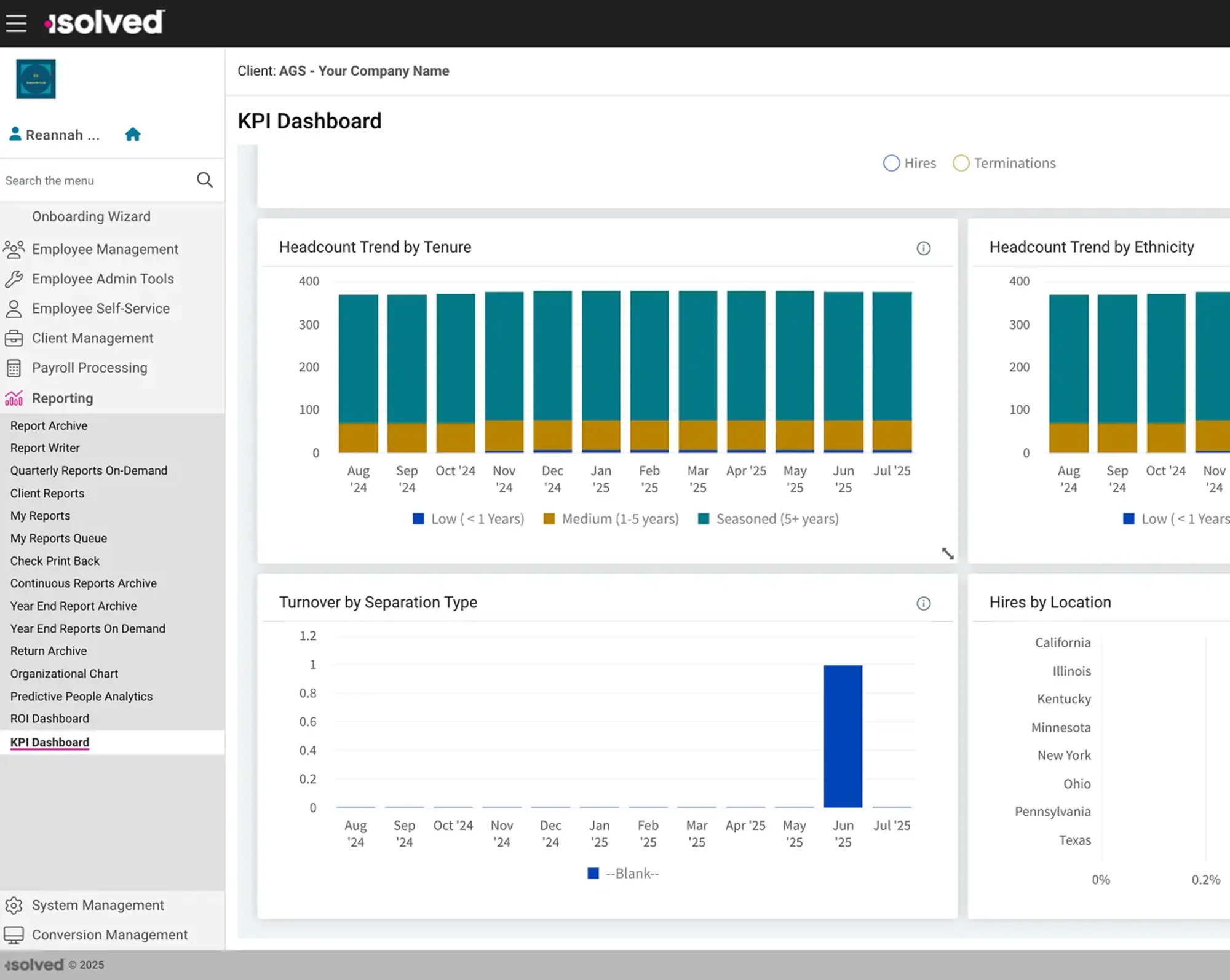 screen of smart planning information