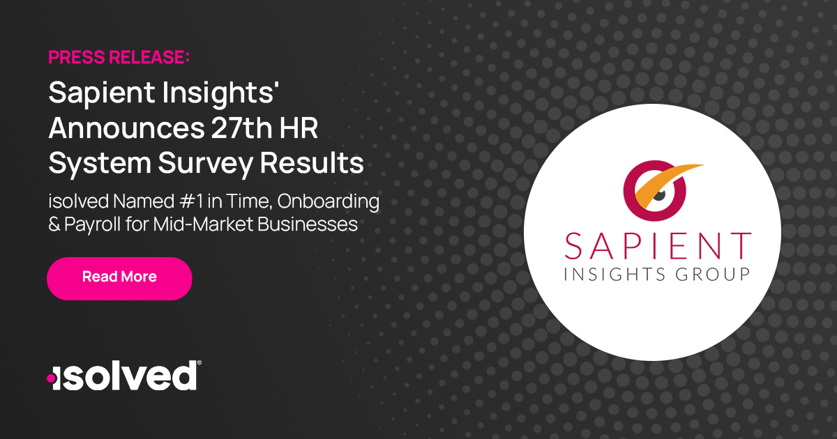 Sapient Insights | Top Rankings for Payroll, Benefits & Onboarding ...