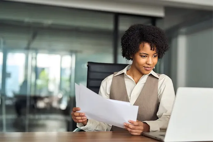 Image with a video play icon