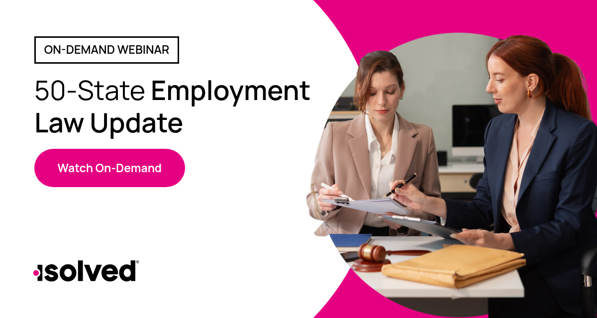 Employment Law Updates Across All 50 States for 2026 | isolved HCM