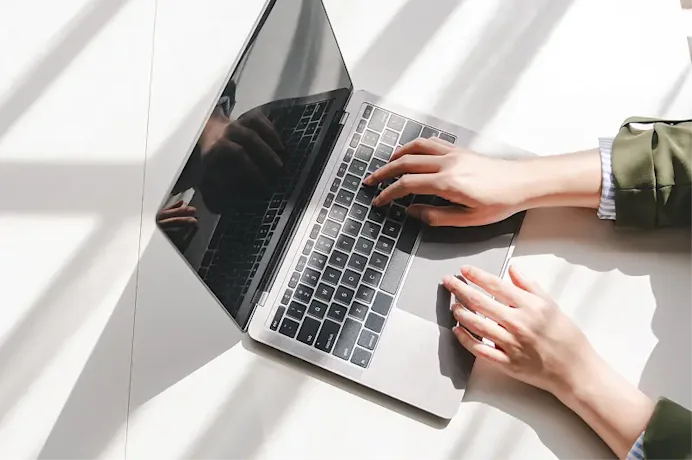 Image with a video play icon