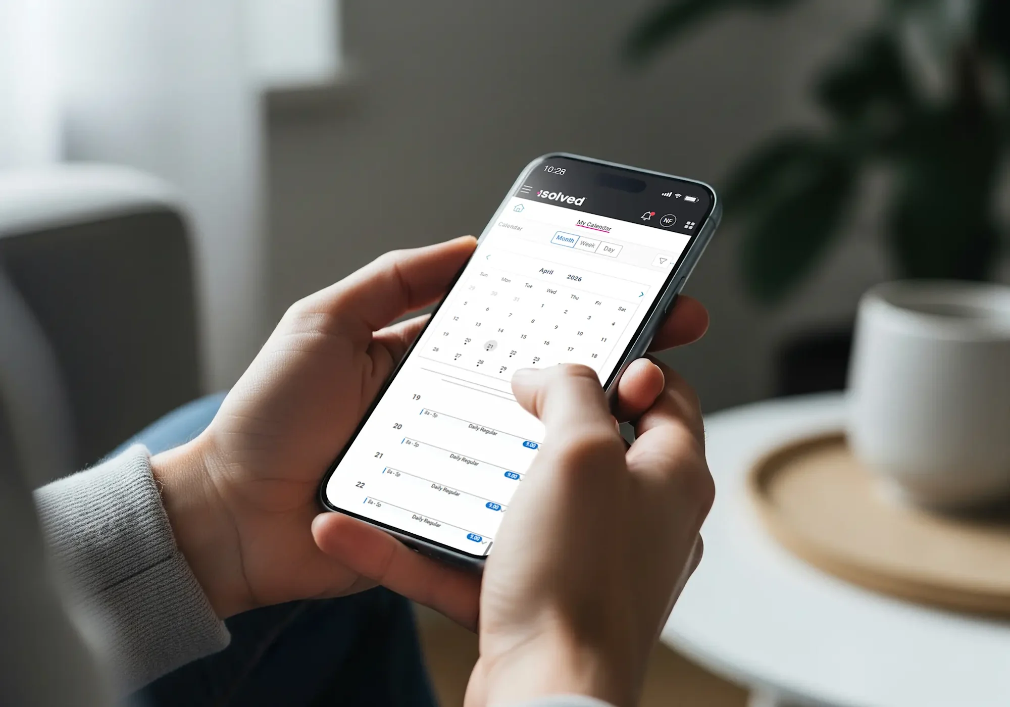 manager creating schedule for employees