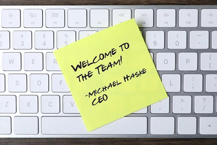 Welcome to the Team!