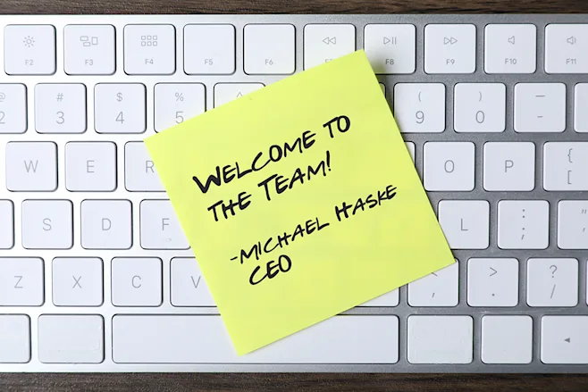 Welcome to the Team!