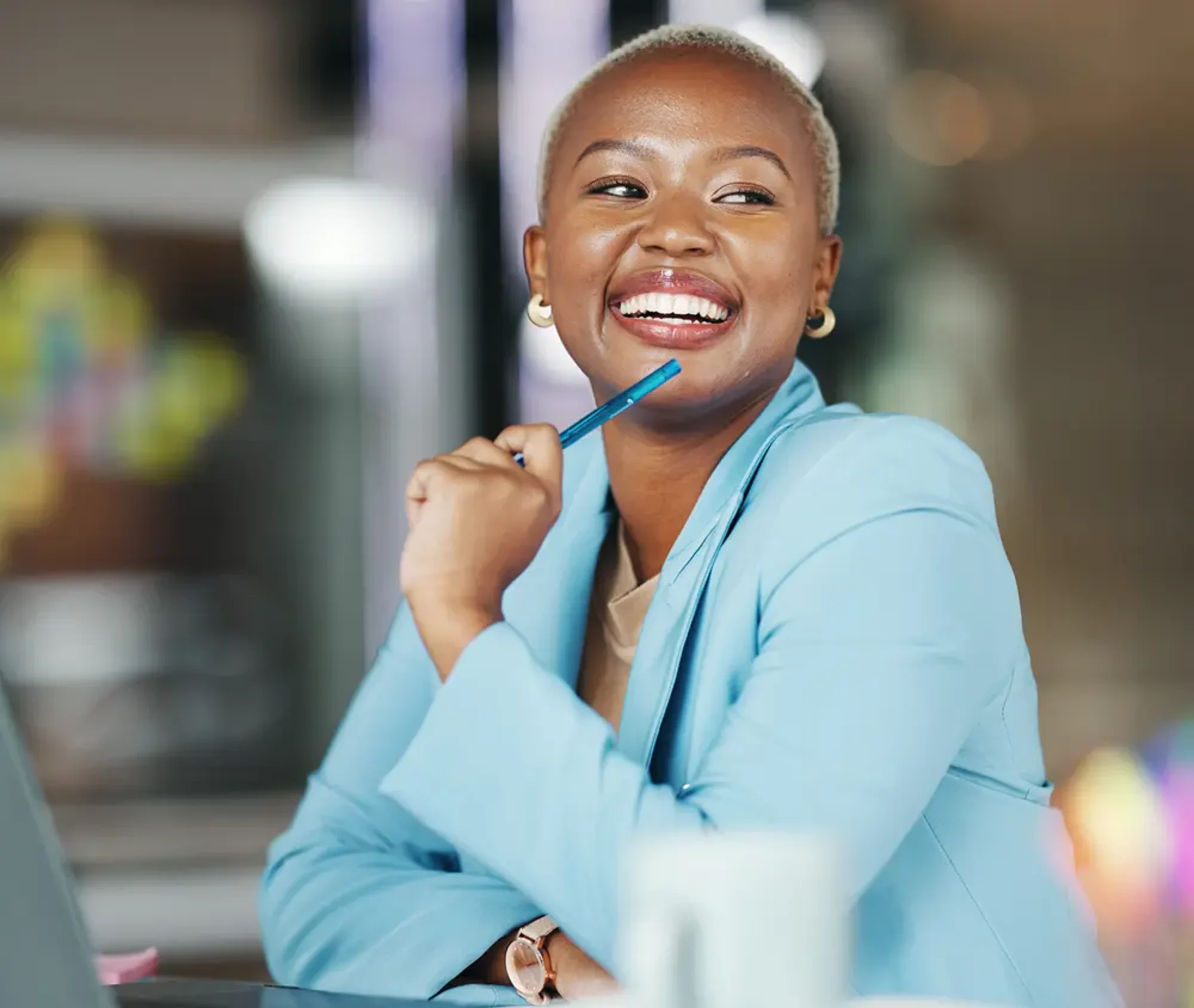 job candidate engaged in the hiring process