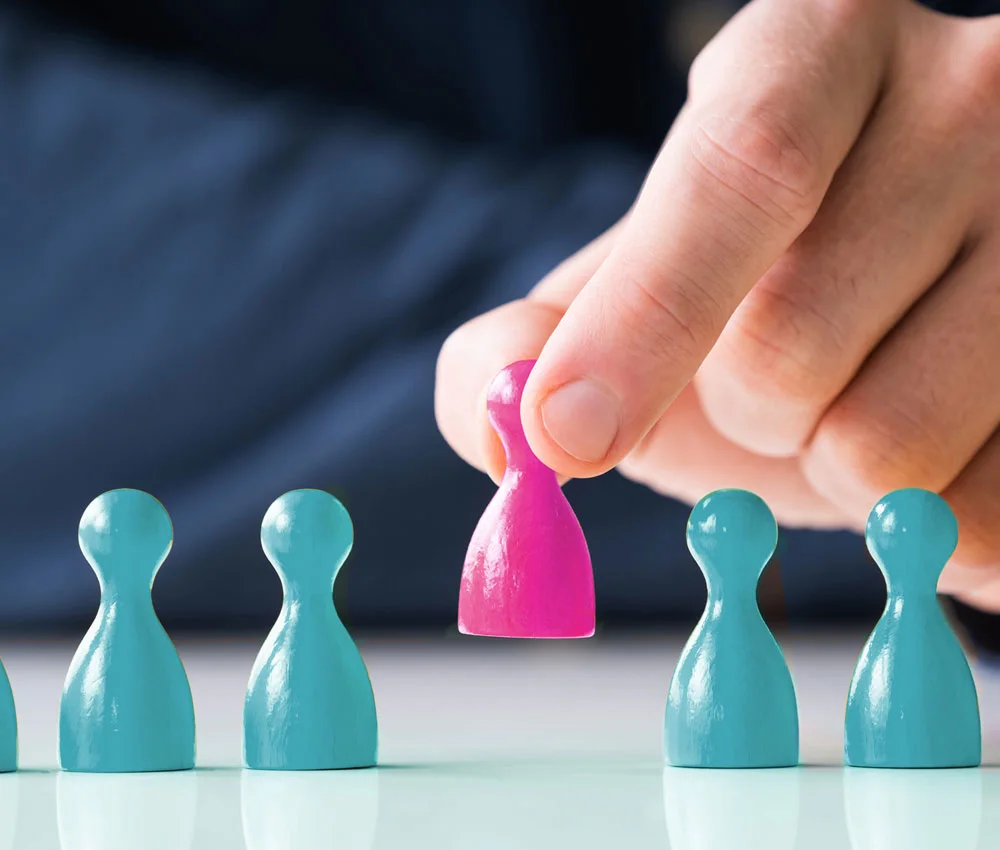 hr selecting employee piece for job