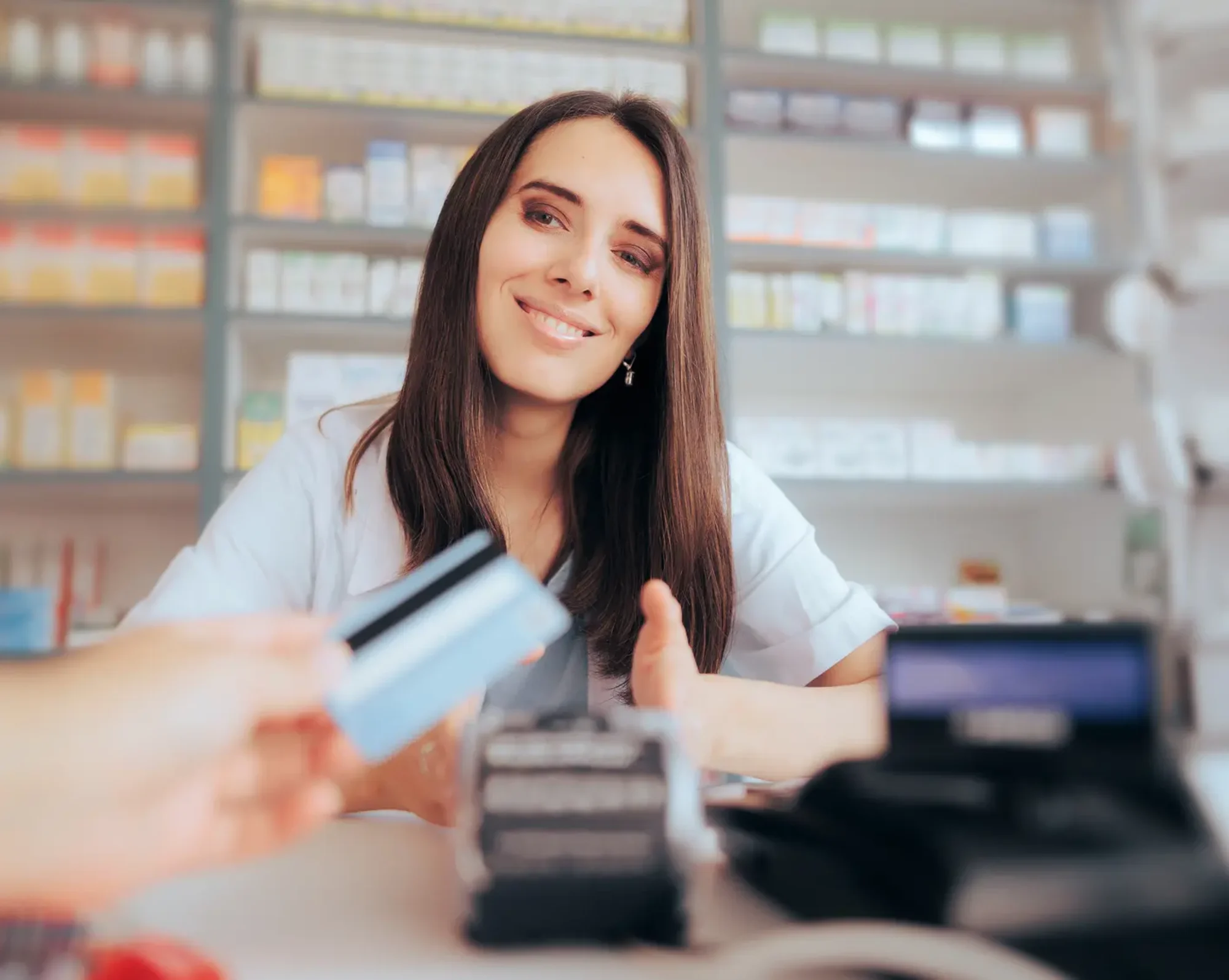 employee using fsa card