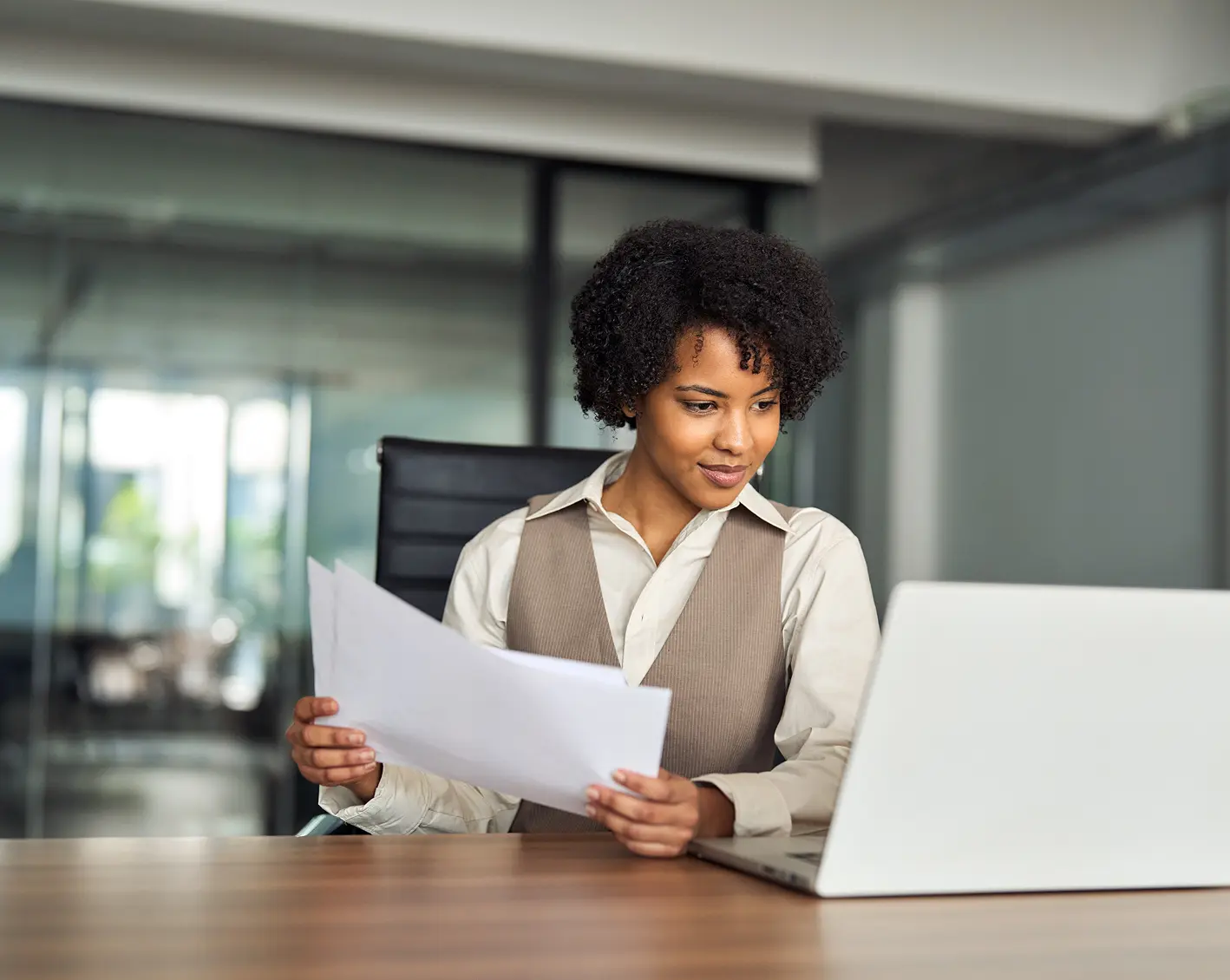 employee using wrap documents