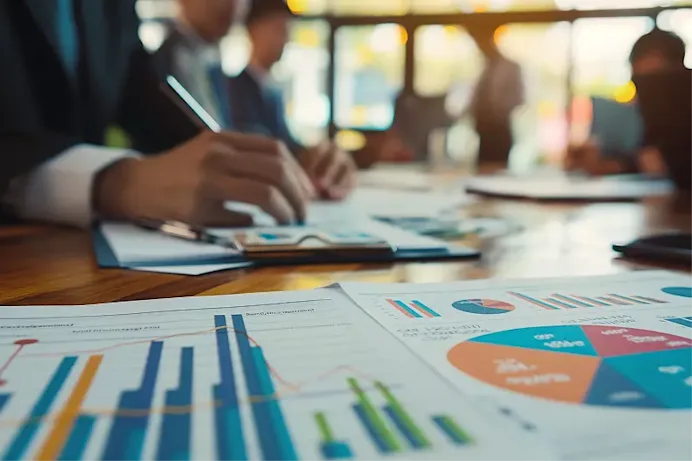 Image with a video play icon