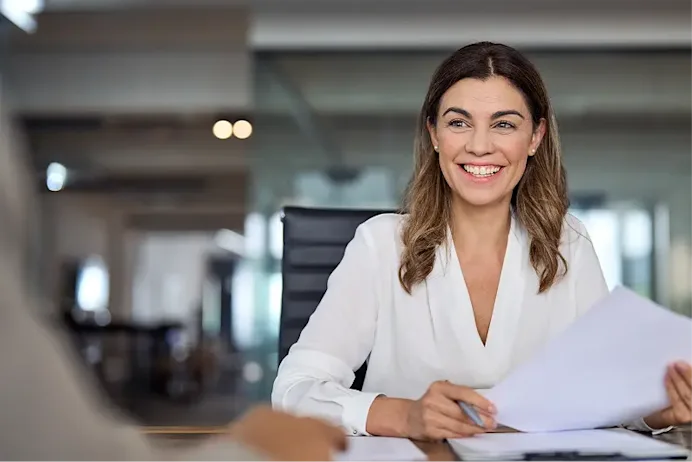 Image with a video play icon