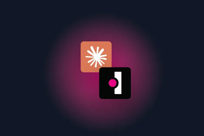 Image with a video play icon