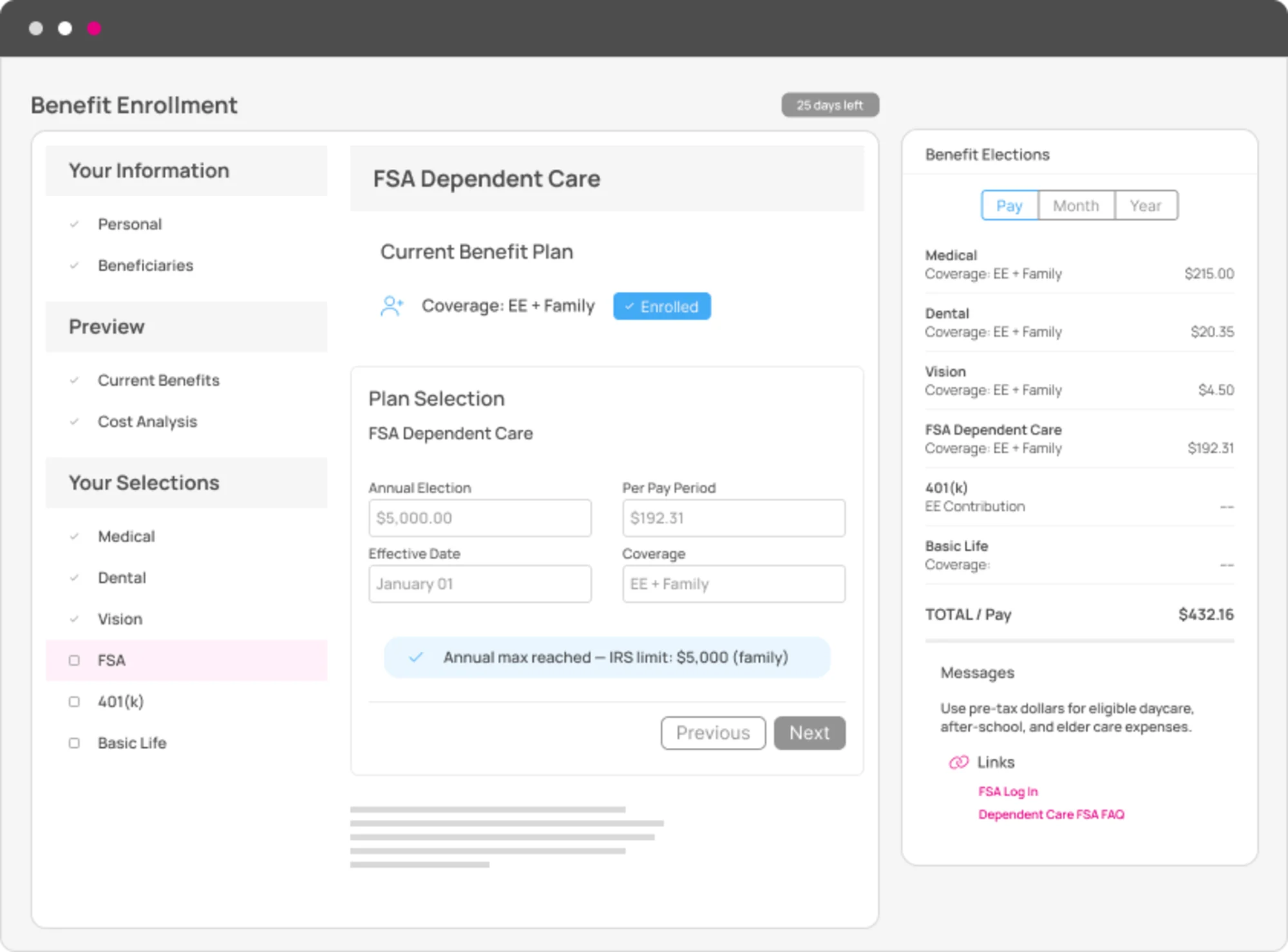 screen of fsa in people cloud