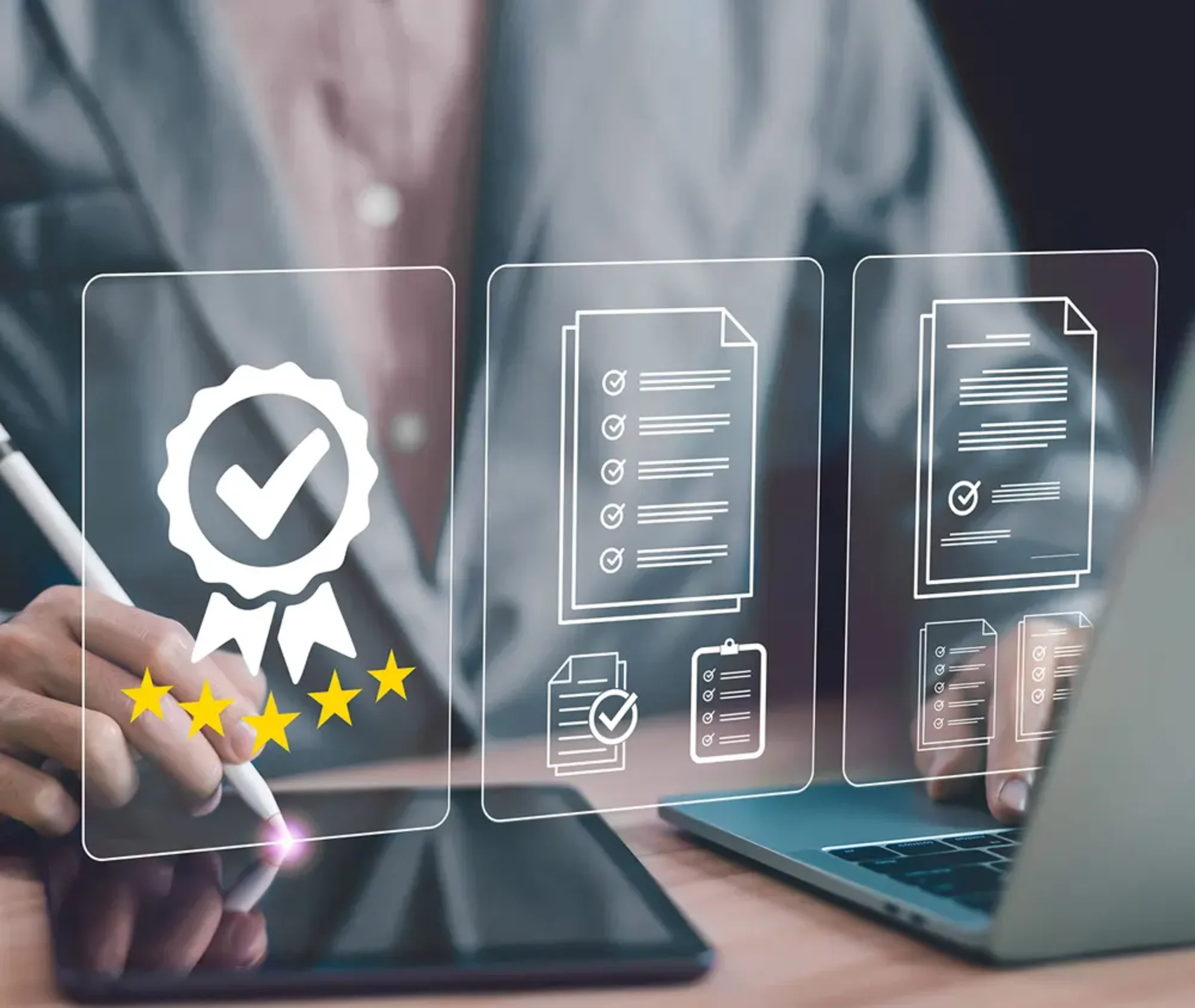 hiring manager checking for compliance