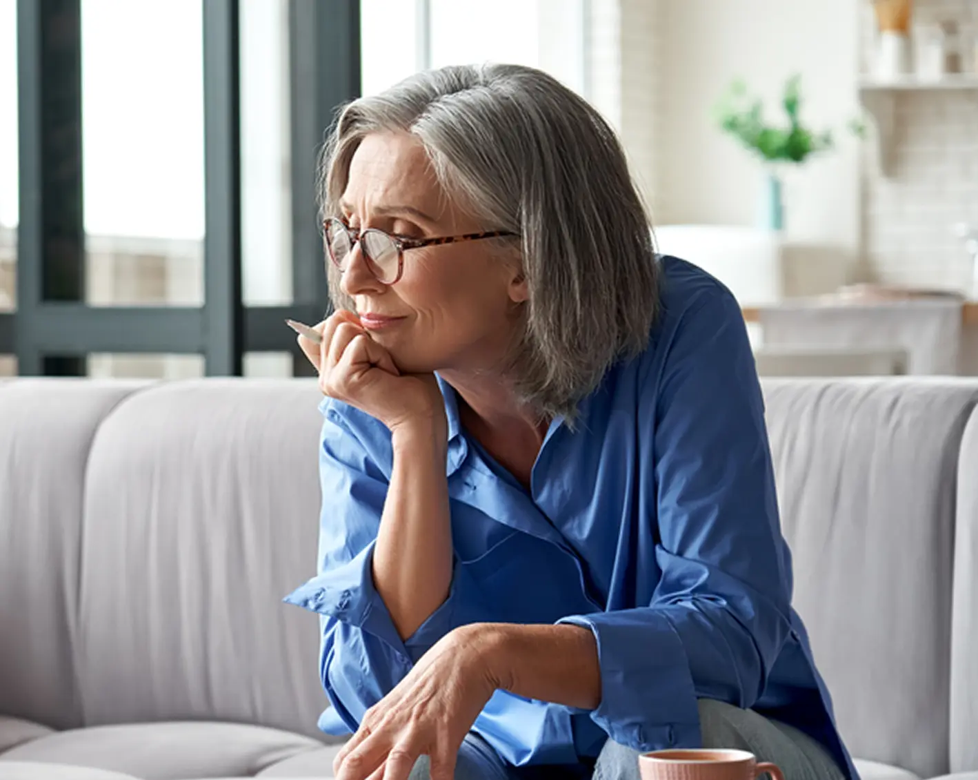 woman using retirement services from work