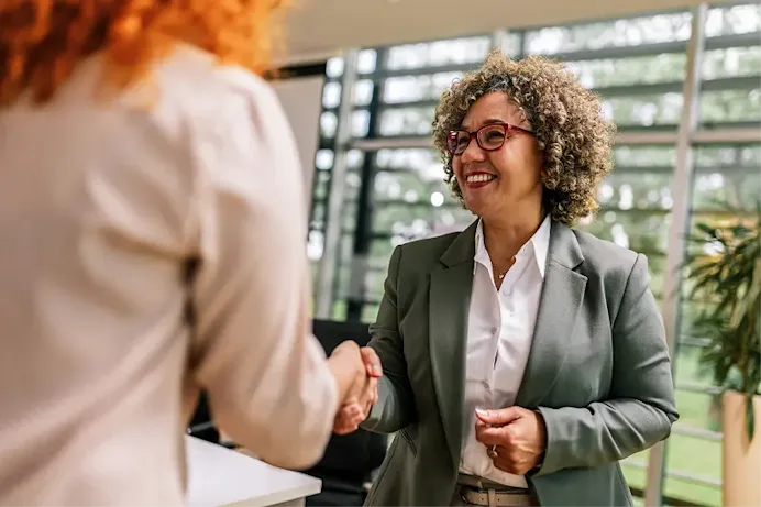 Image with a video play icon