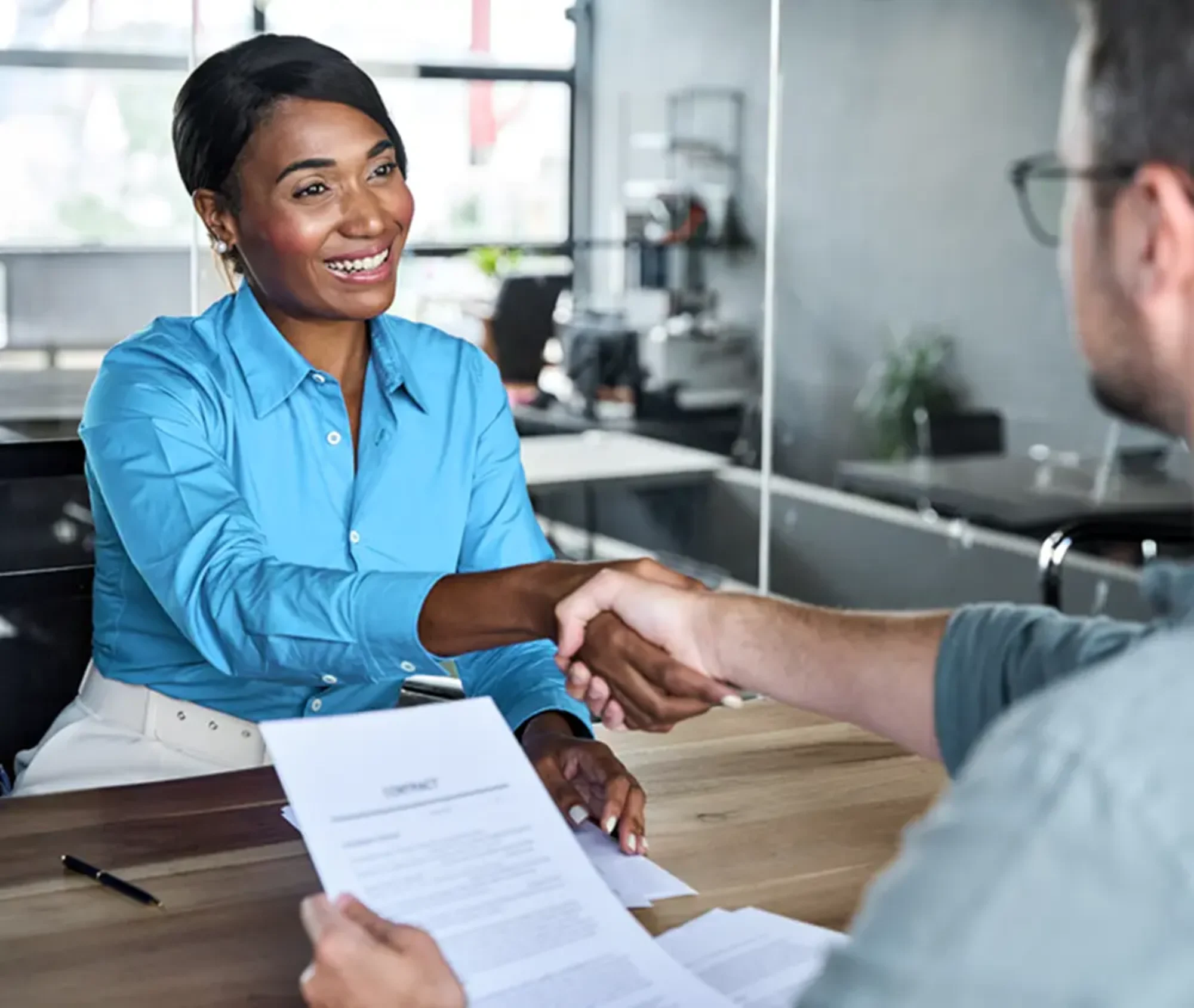 hr hiring candidate for job