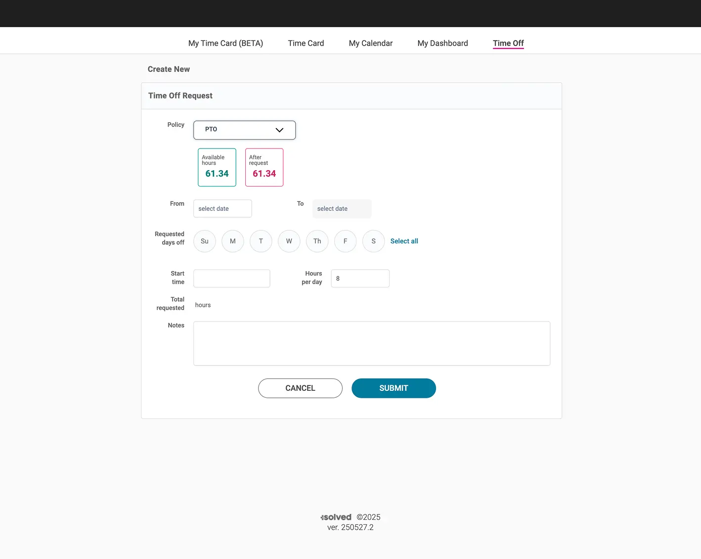 screen of friendly self service