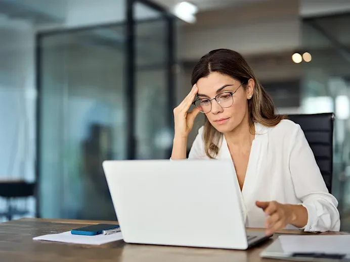 Image with a video play icon