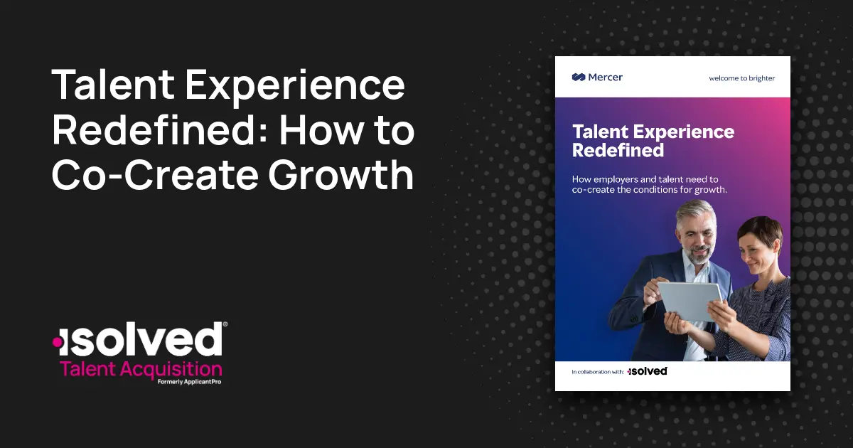 Employee Experience Strategy: Mercer Report on Talent Redefined ...
