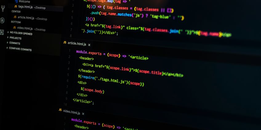 Screen showing Visual Studio Code