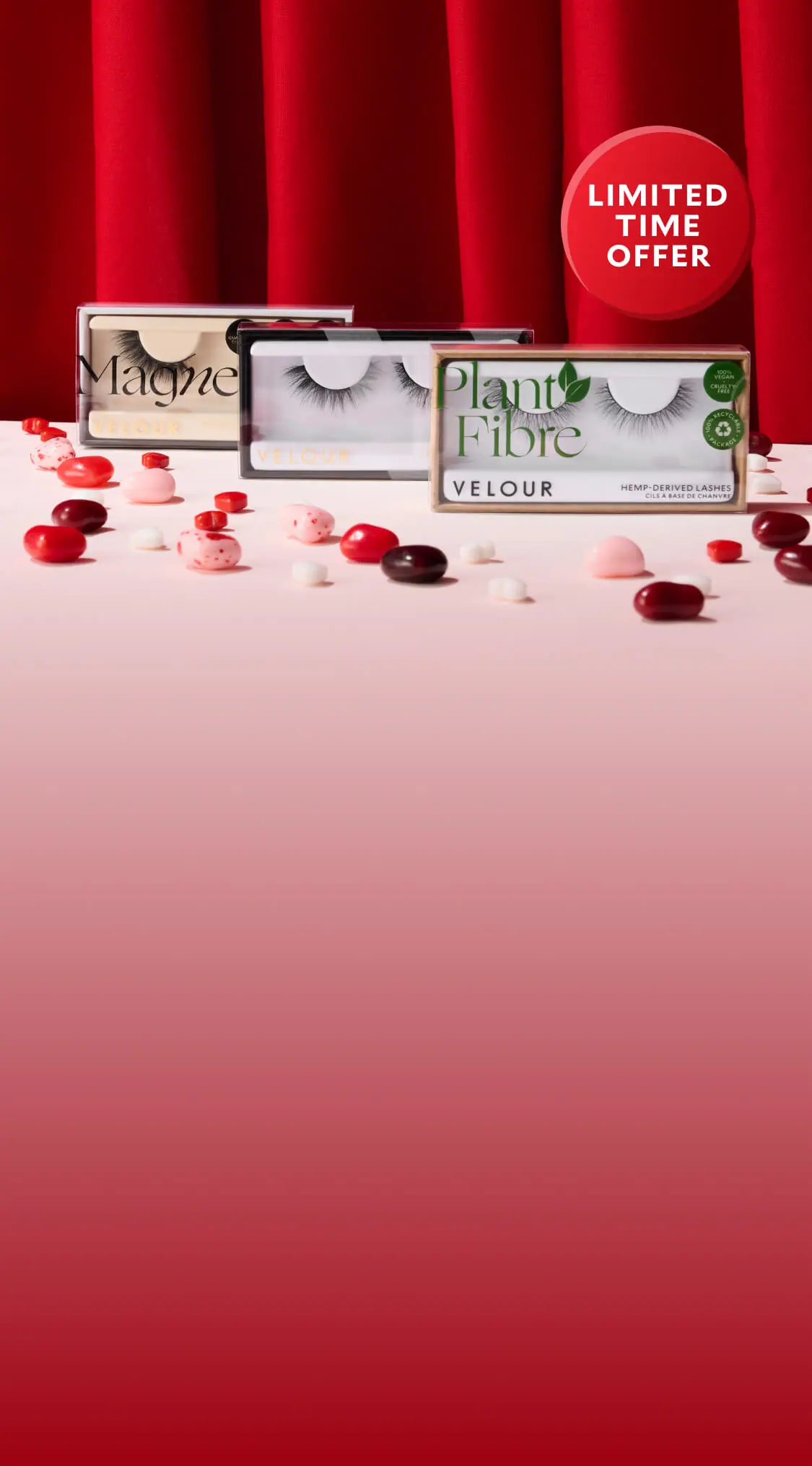 valentine's promo lashes