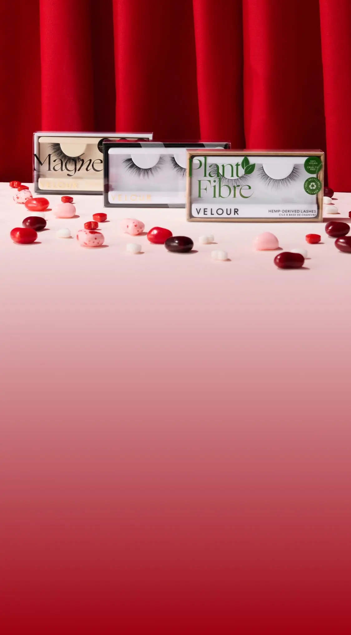 Magnetic, Plant Fibre and Vegan luxe lashes