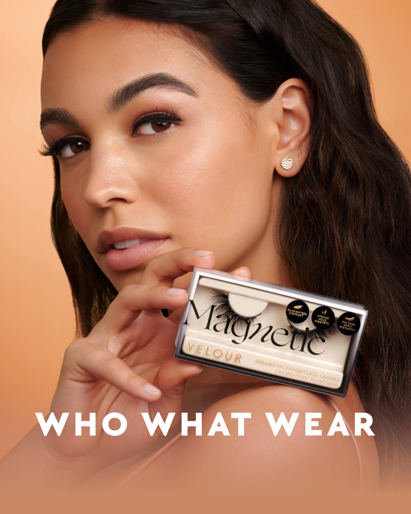 Doe-eyed Drama with Magnetic Lashes