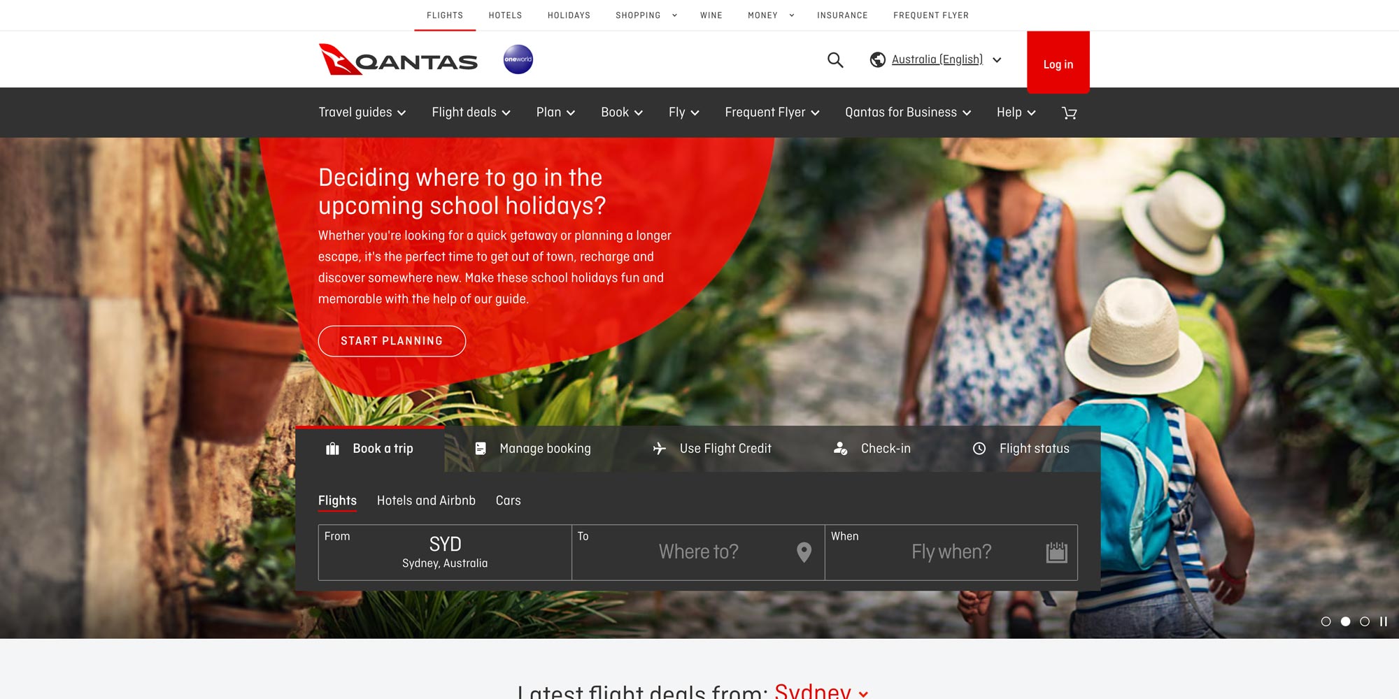 Cover Image for Qantas: Homepage Build