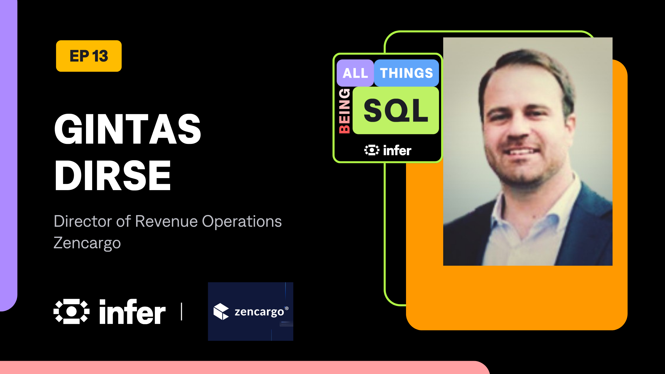 All things being SQL Episode 13 with Gintas Dirse