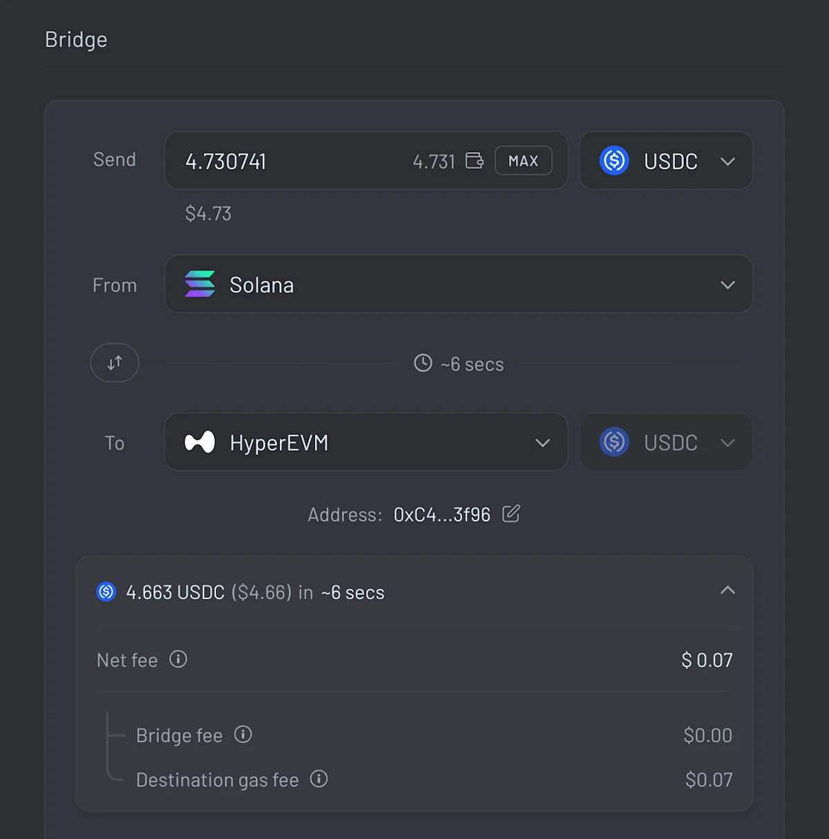 Review fees and timing details.
