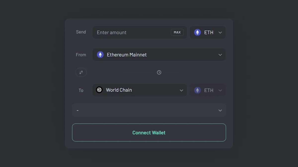 Visit across.to and connect your wallet.