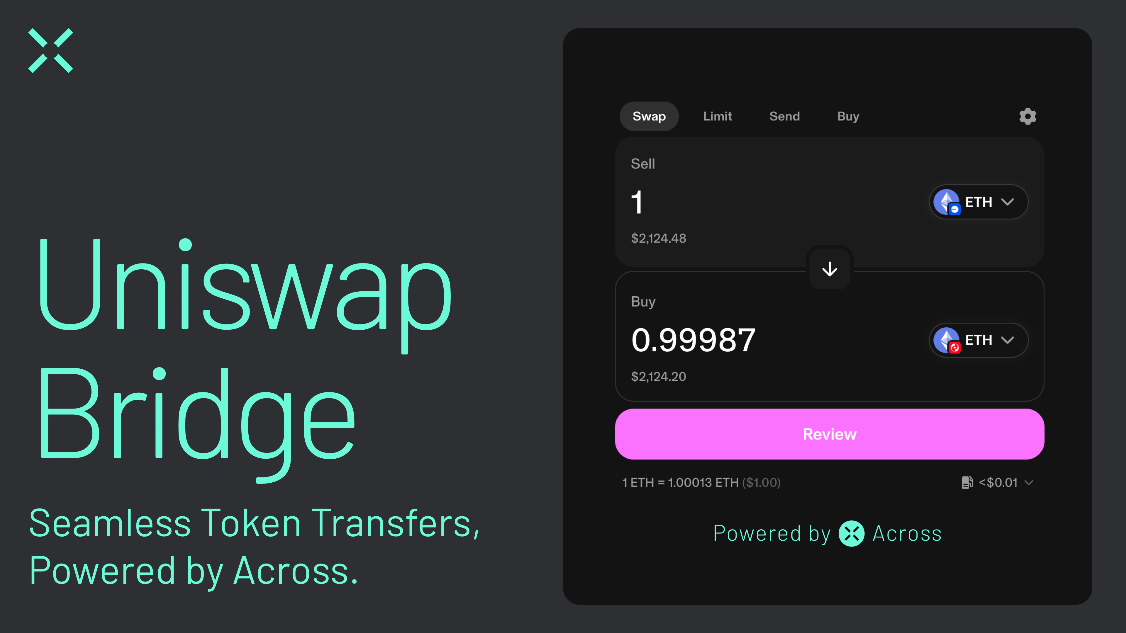 Uniswap Bridge: Seamless Token Transfers, Powered by Across | Across  Protocol