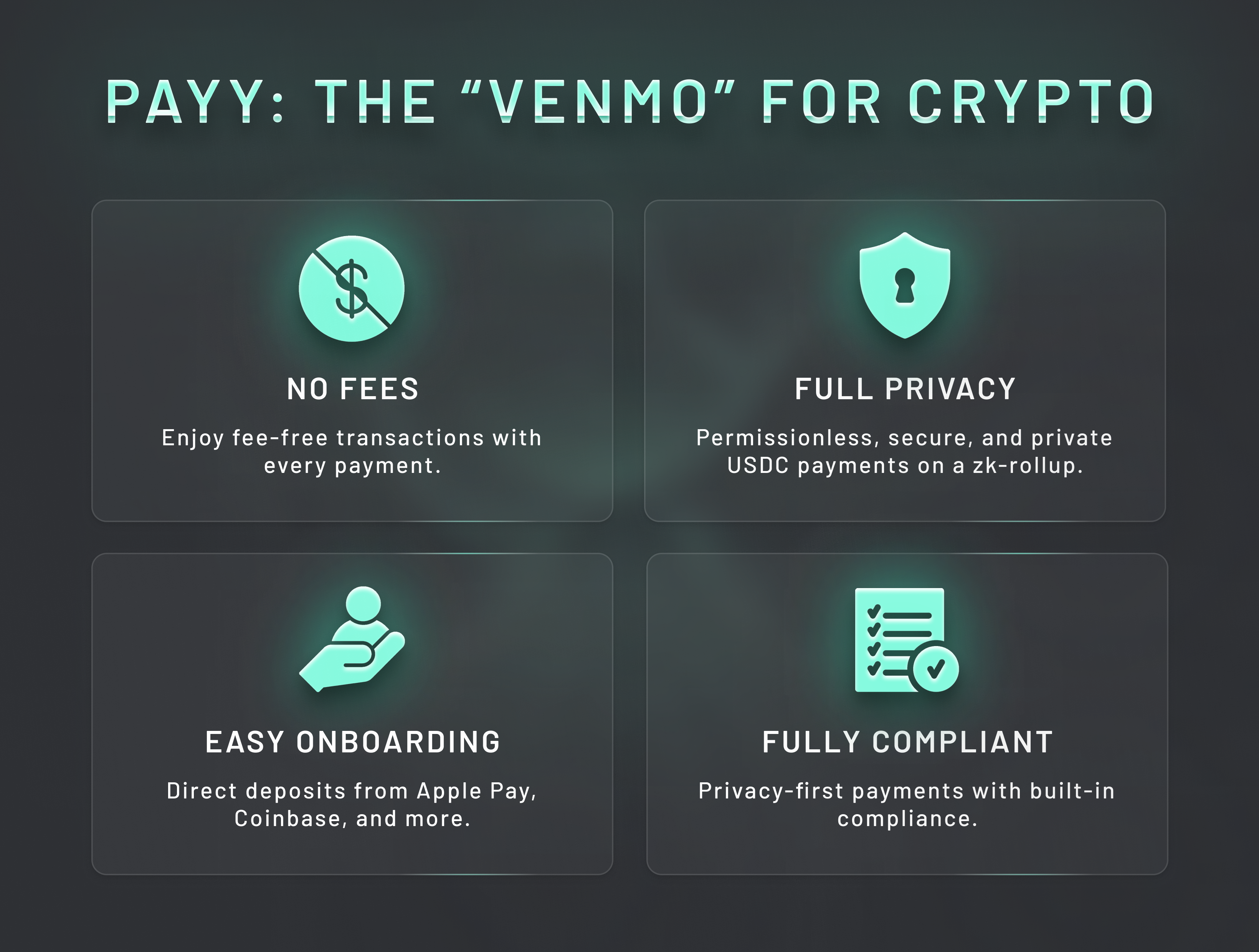 The “Venmo” for Crypto: Across Unlocks Crosschain Deposits on Payy | Across  Protocol