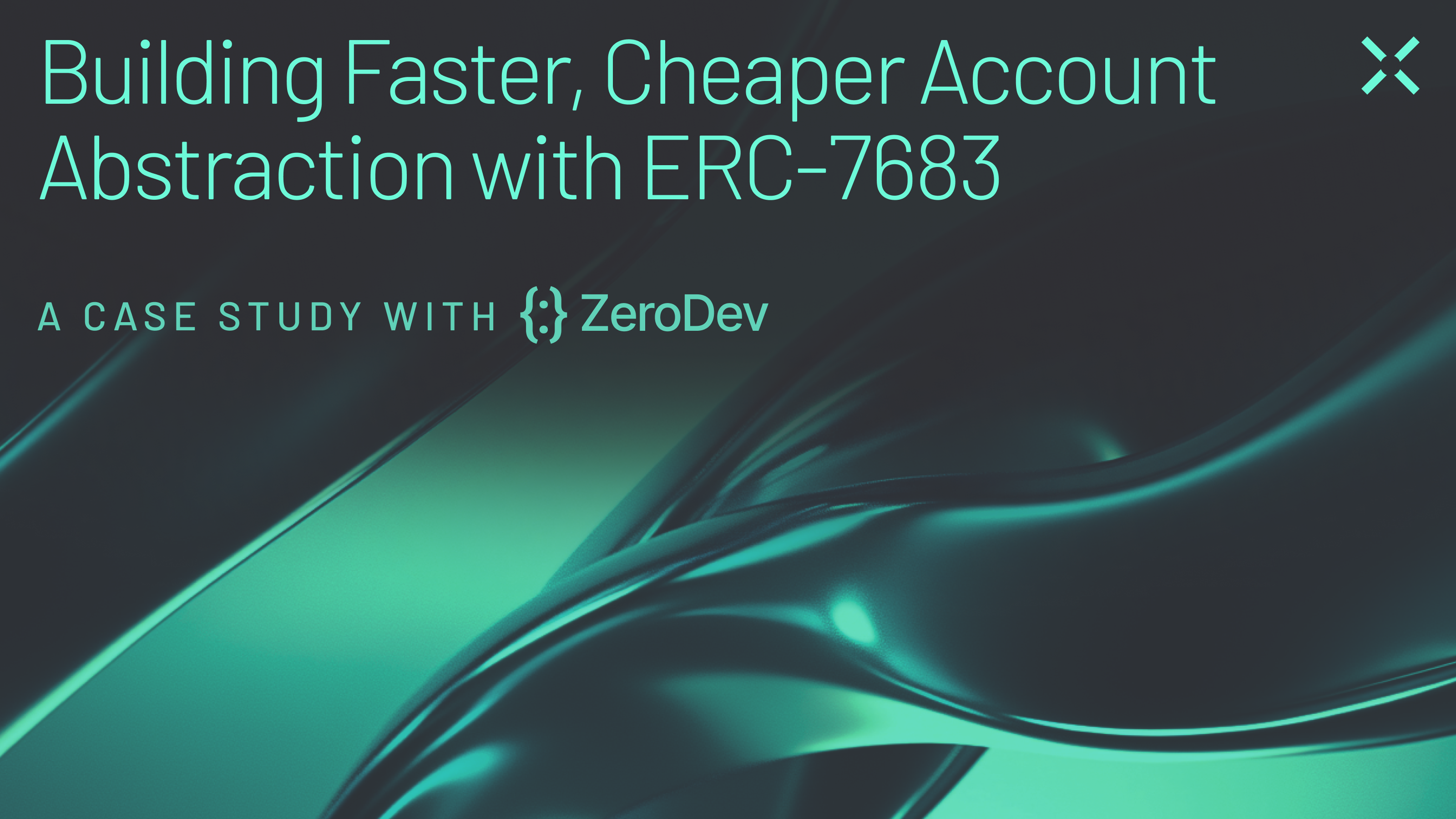 ZeroDev's ERC-7683 Integration: Faster, Cheaper Account