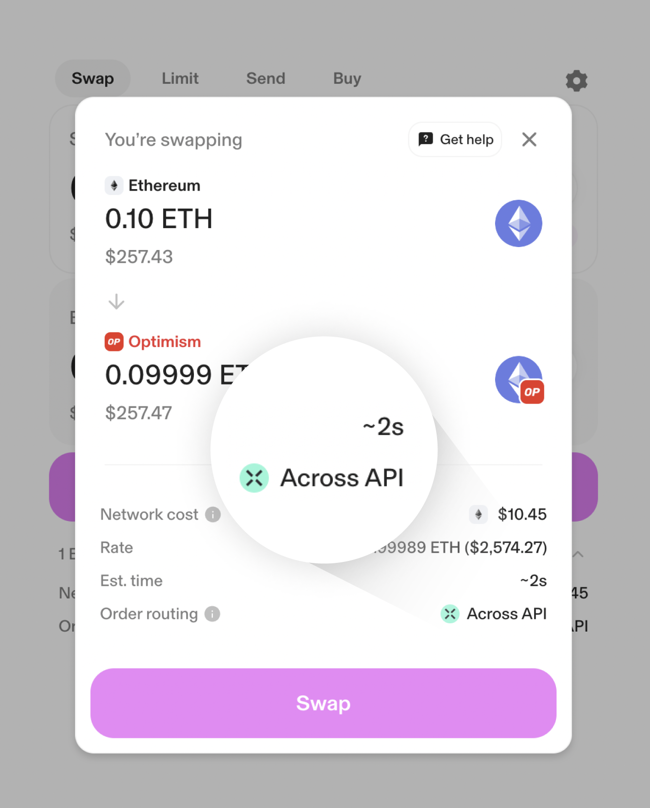 Uniswap Labs Integrates Across for In-App Bridging | Across Protocol