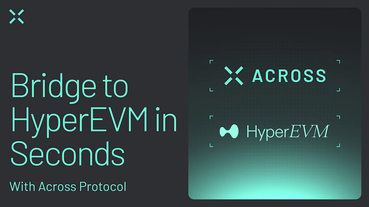 Bridge USDC and USDT to HyperEVM in seconds with Across Protocol. Fast, cheap, and secure crosschain transfers powered by intents.