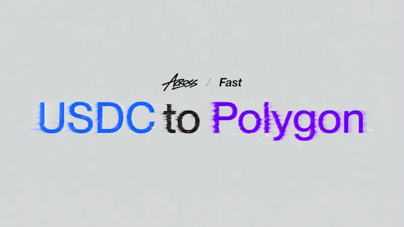 How to Move USDC to Polygon Fast