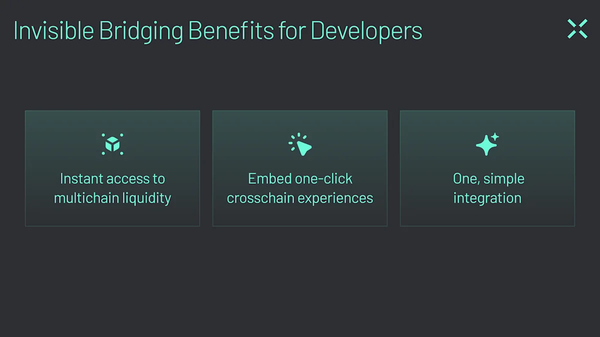 Enjoy multiple  benefits from integrating invisible bridging into your applications.