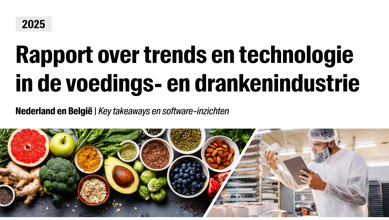 2025 Trendrapport | Over trends en technologie in de voedings- en drankenindustrie