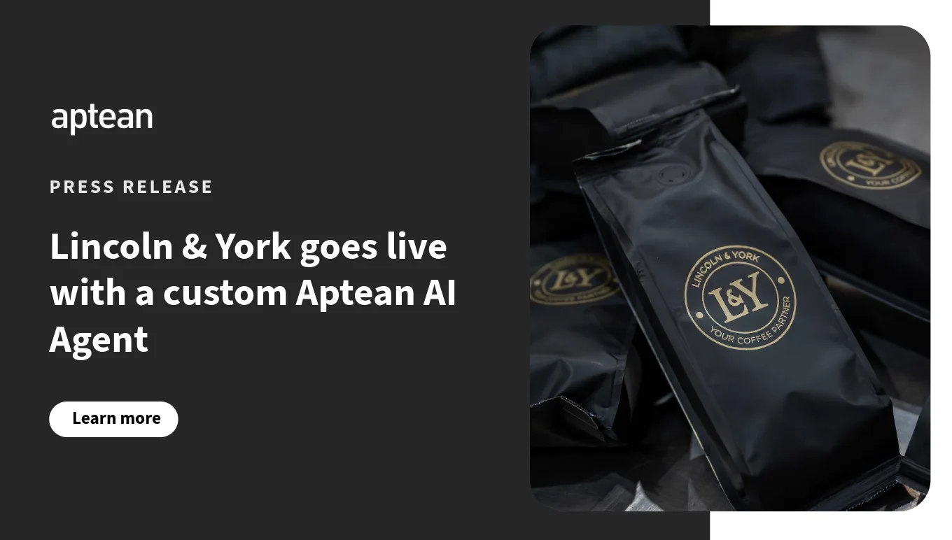 Lincoln & York industry’s first Aptean AI Agent to automate coffee order processing
