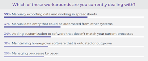 An Overview of the State of Enterprise Software Workarounds 2018