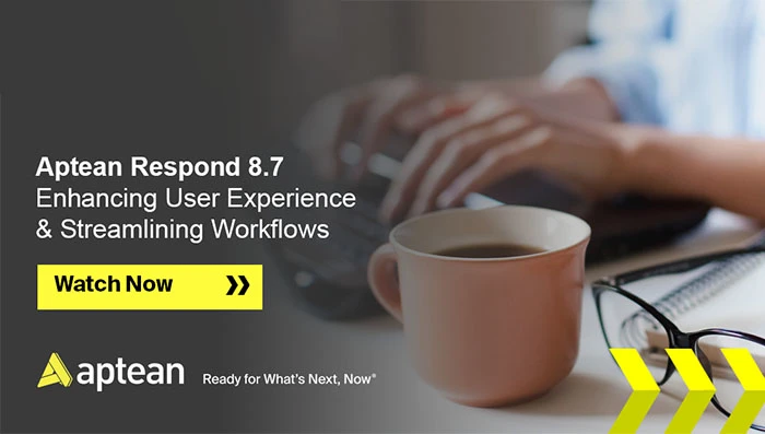 Aptean Respond 8.7 Release