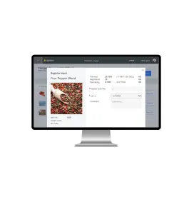 Aptean Food and Beverage on a computer screen.