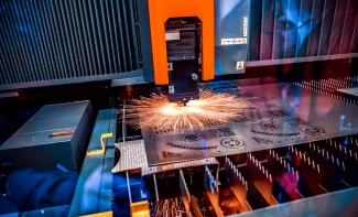 Metal fabrication laser