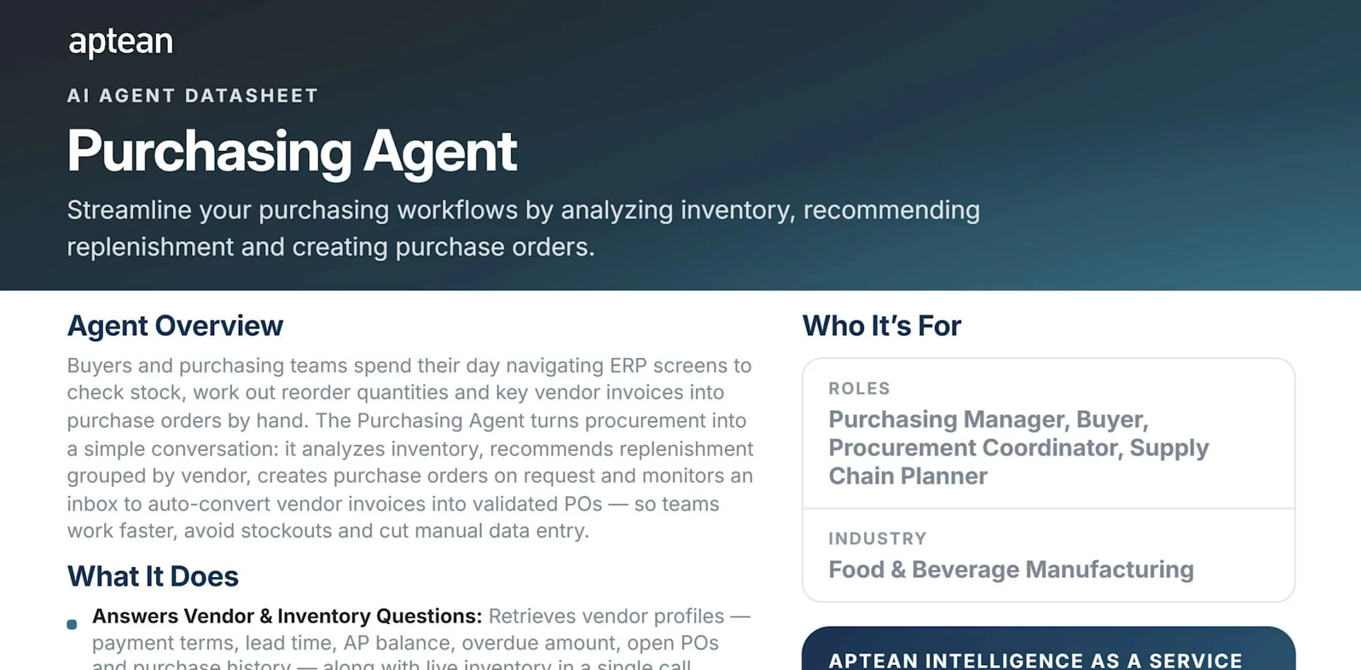 Purchasing Agent
